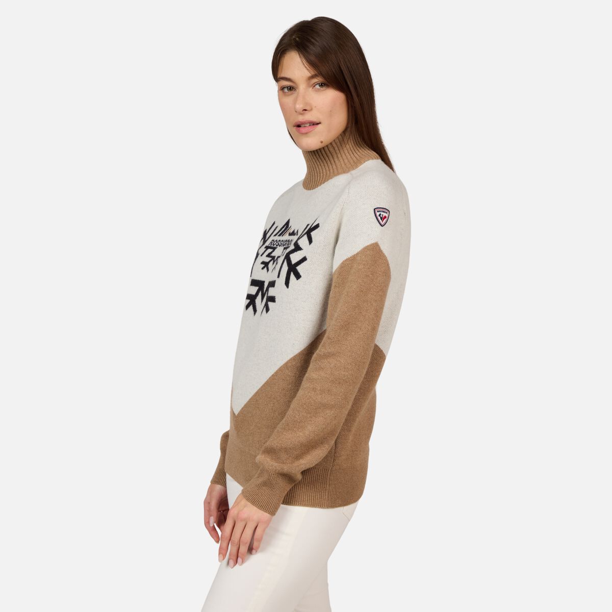 Damenpullover mit Rollkragen Cieloalto
