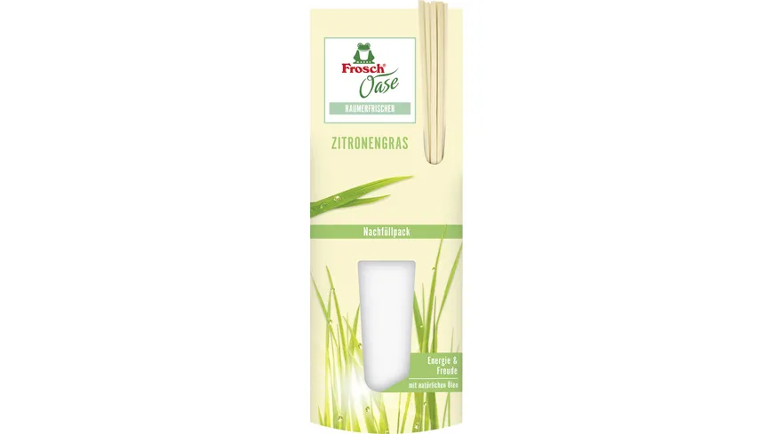Frosch Oase Raumerfrischer Zitronengrasfrische Nachfüllbeutel 90 ml