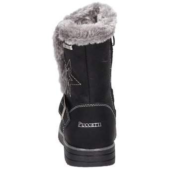 Puccetti Stiefel in schwarz