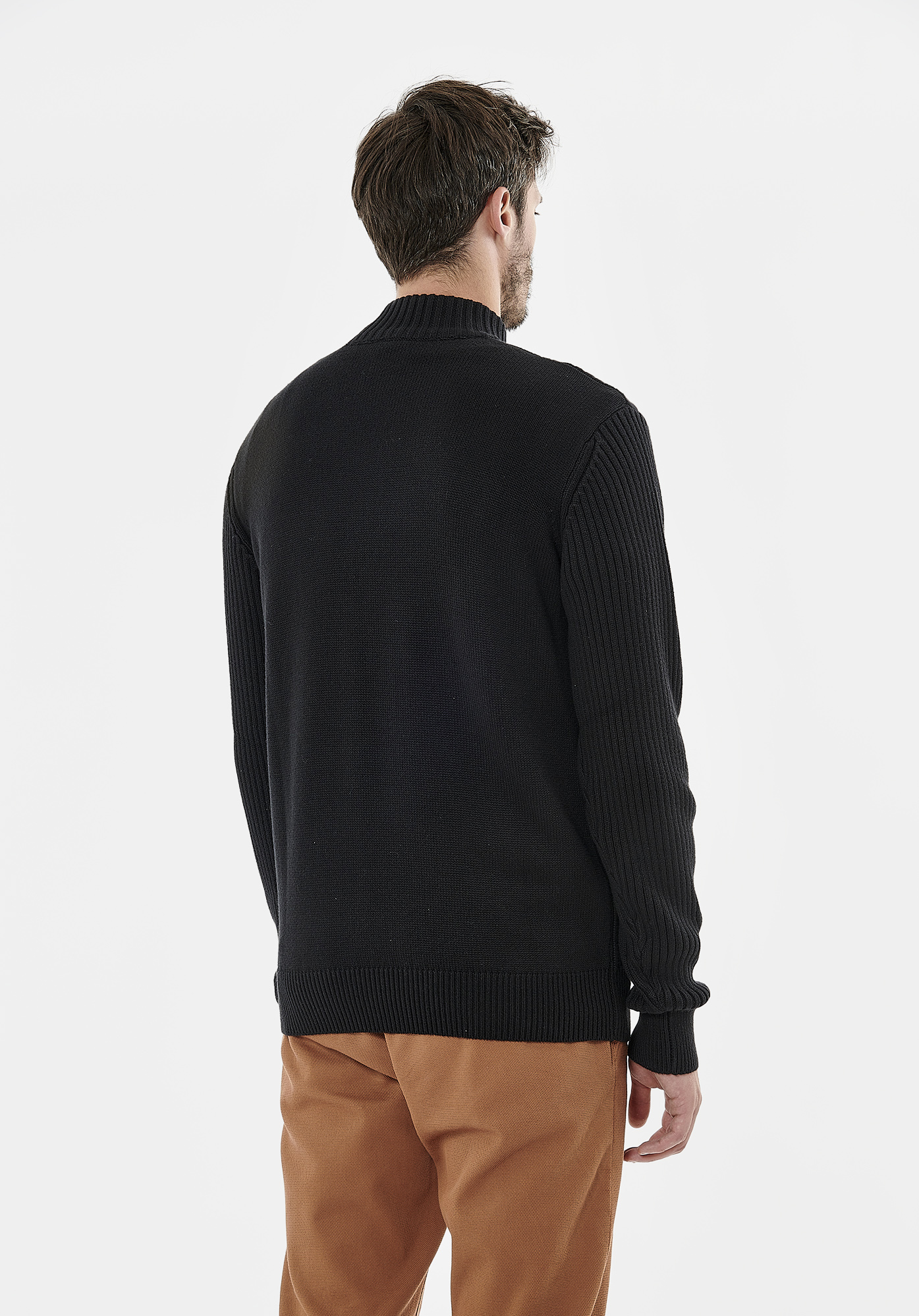 VOREX  Pull noir homme