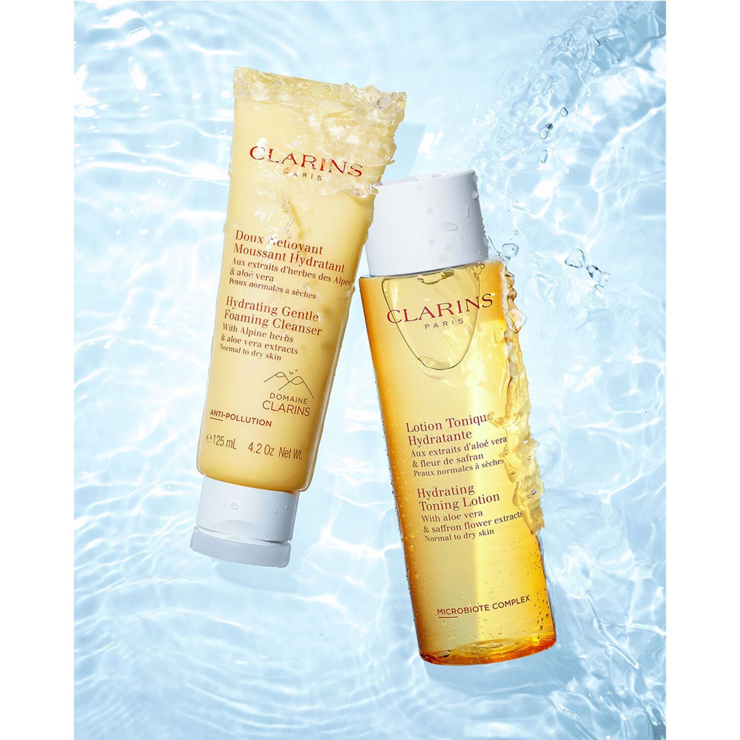 Clarins Doux Nettoyant Moussant Hydratant Peaux Sèches à Normales