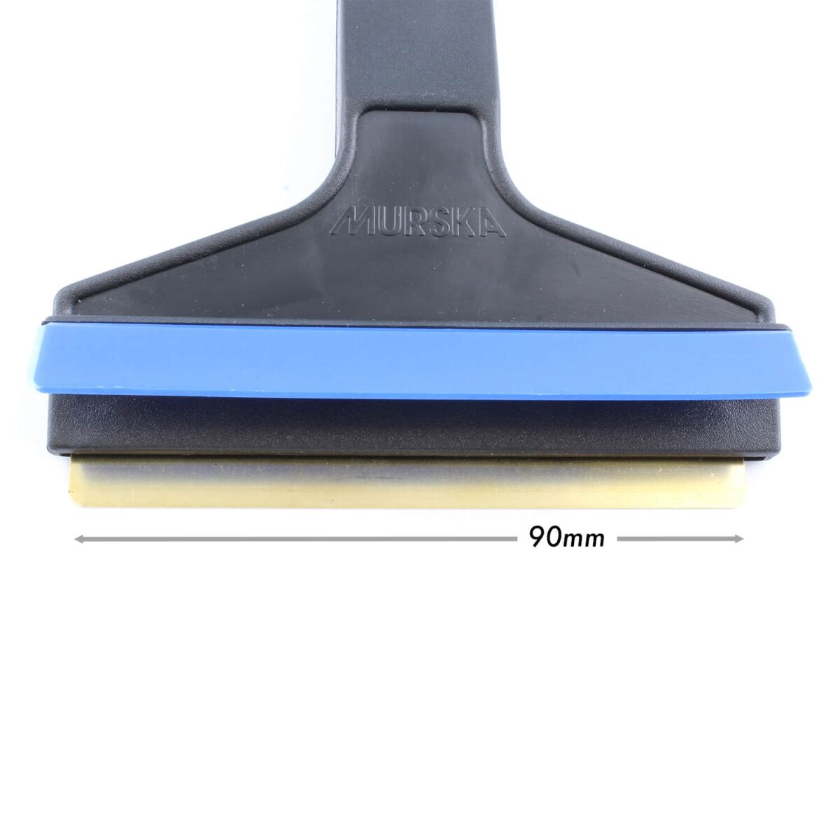 MURSKA Original Eiskratzer   Schneebesen mit Messingklinge 420mm schwarz/blau