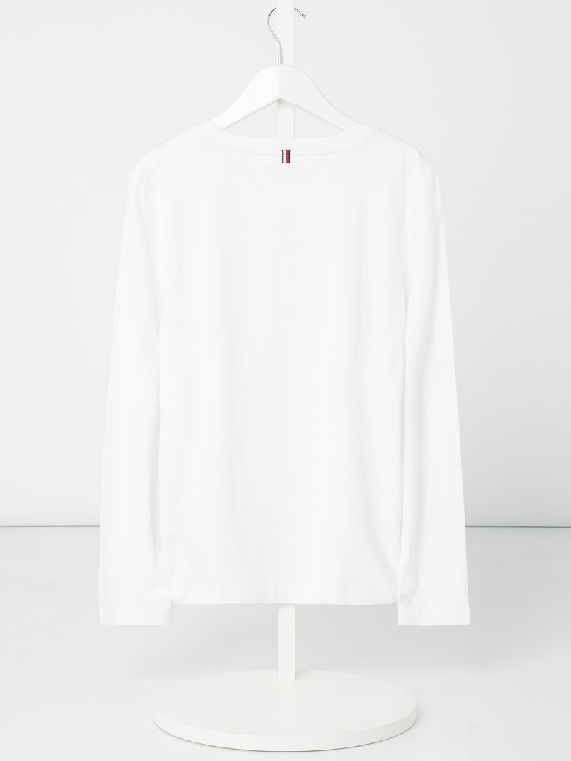 Longsleeve aus Organic Cotton in weiß