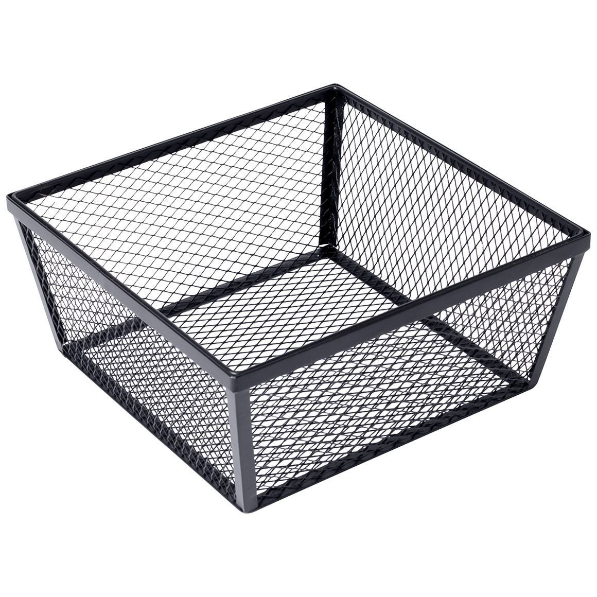 Kleiner Metallkorb im geometrischen Design