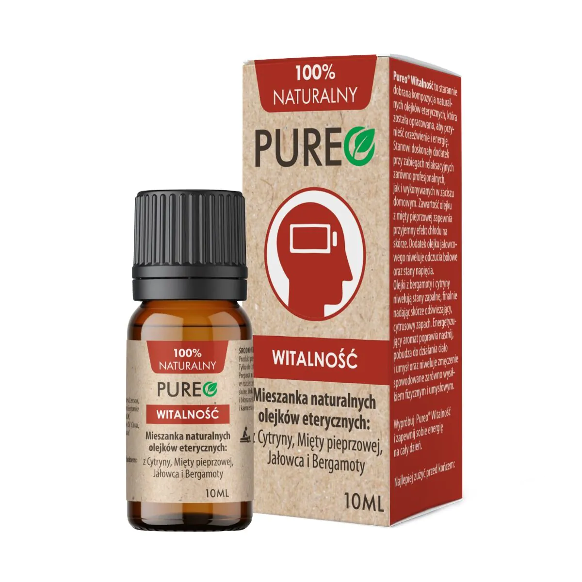 Αιθέριο Έλαιο Pureo Vitality