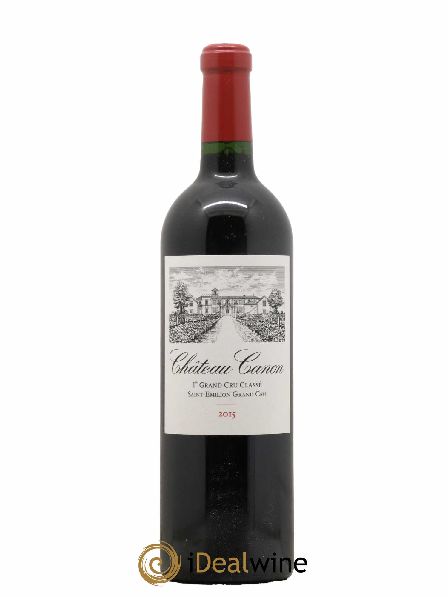 Château Canon 1er Grand Cru Classé B  2015 - Lot de 1 Bouteille