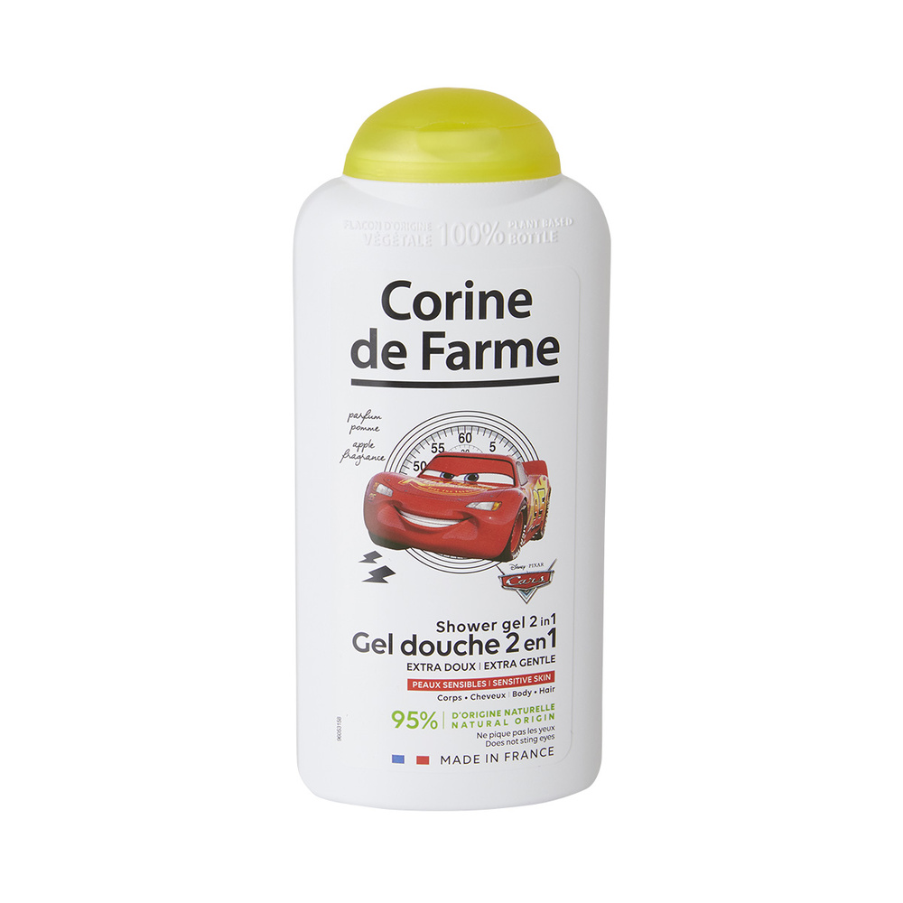 corine de farme Gel douche corps et cheveux Cars Gel douche