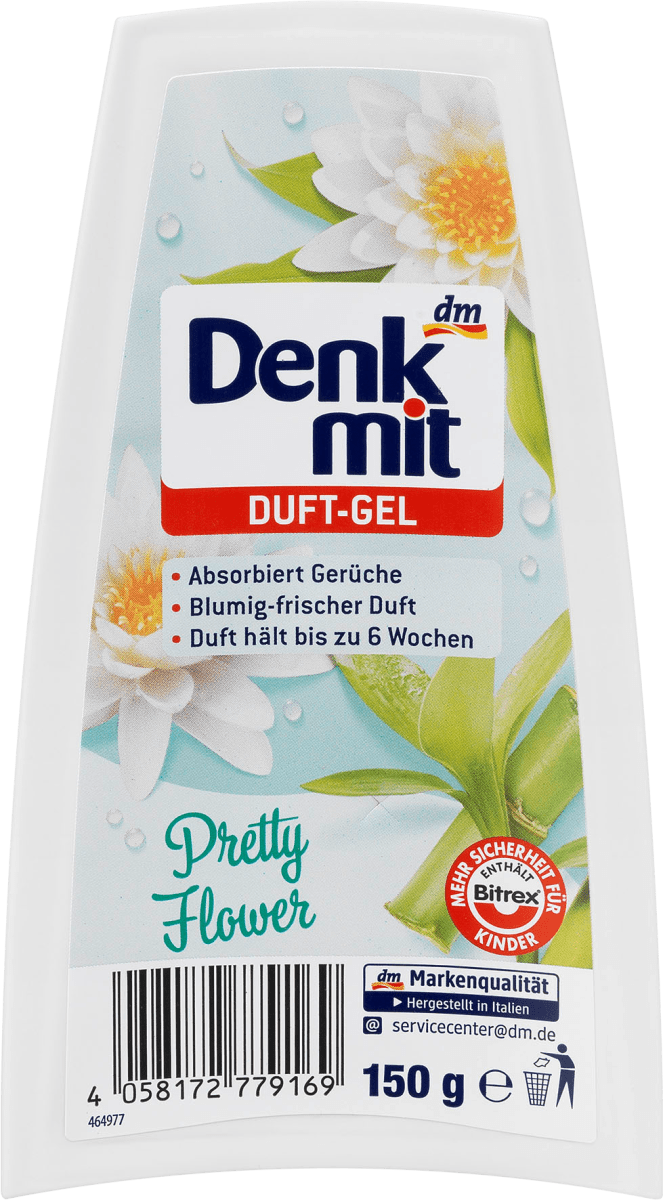 Lufterfrischer Duft-Gel Pretty Flower, 150 g