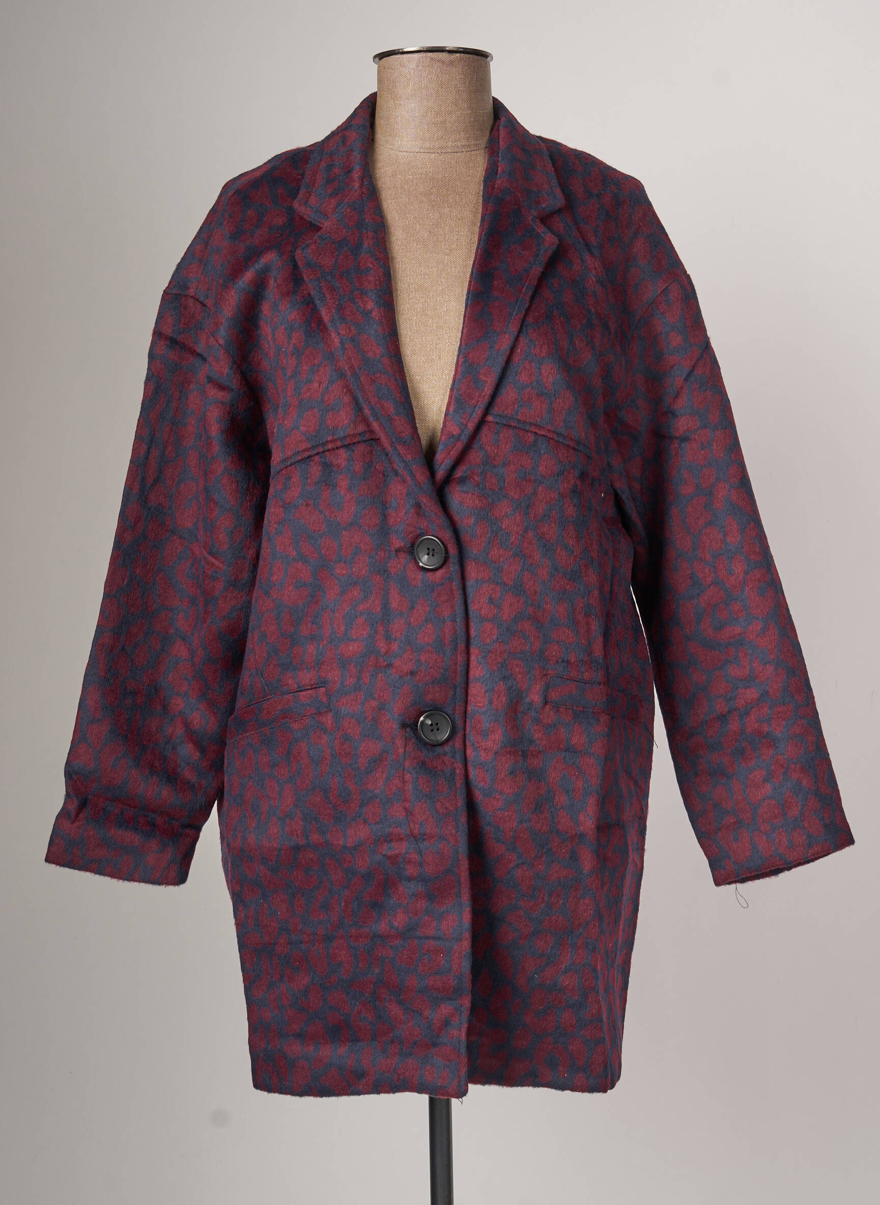 Areline Manteaux Courts Femme couleur bleu