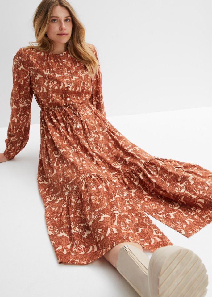 Blusenkleid aus nachhaltiger Viskose