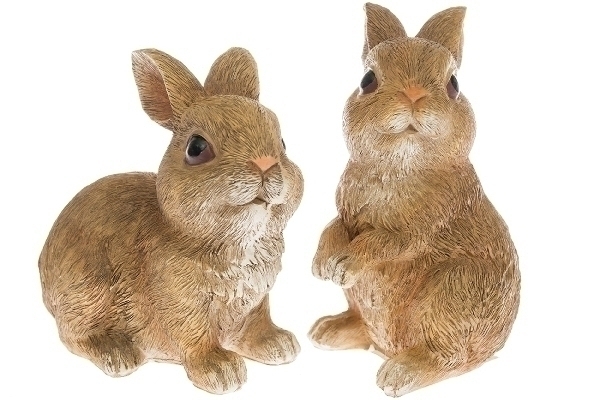 MyFlair Natürlicher Hase, 2tlg. Set,