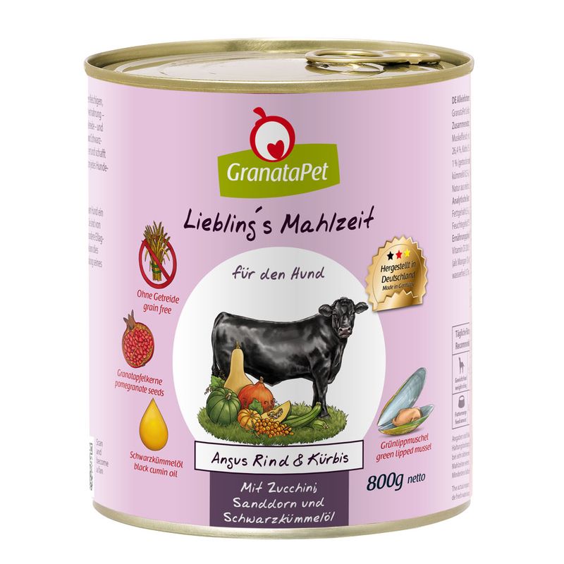 Sparpaket GranataPet Liebling's Mahlzeit 12 x 800 g