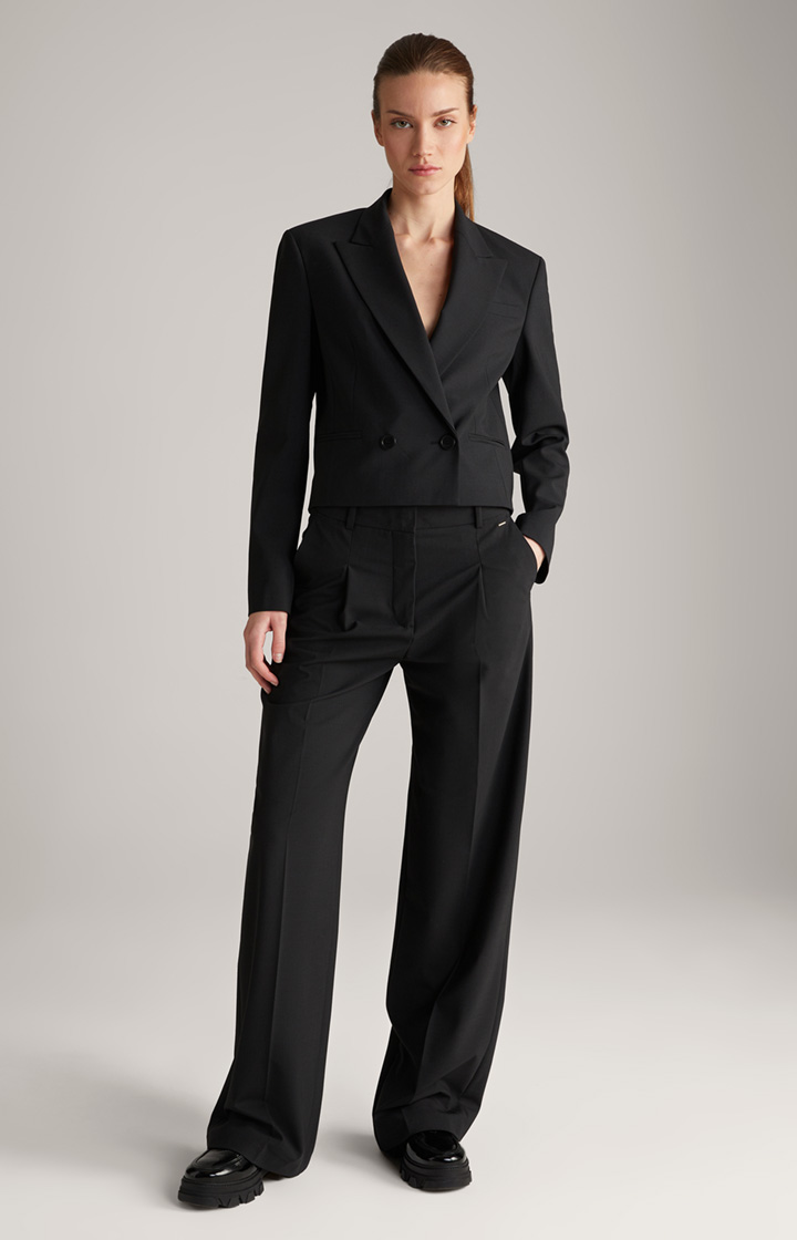 Kurz-Blazer in Schwarz