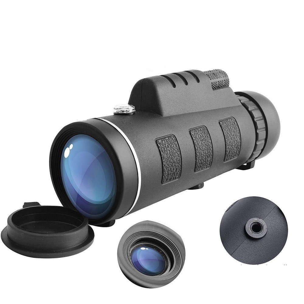 Fokelyi Teleskop 1 Stück Teleskop,Monocular Telescope 40x60 HD Wasserdichtes