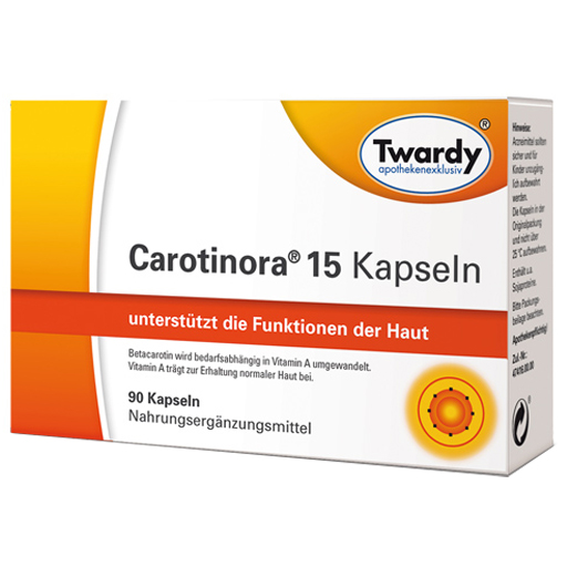 CAROTINORA 15 Kapseln  90 St  Kapseln