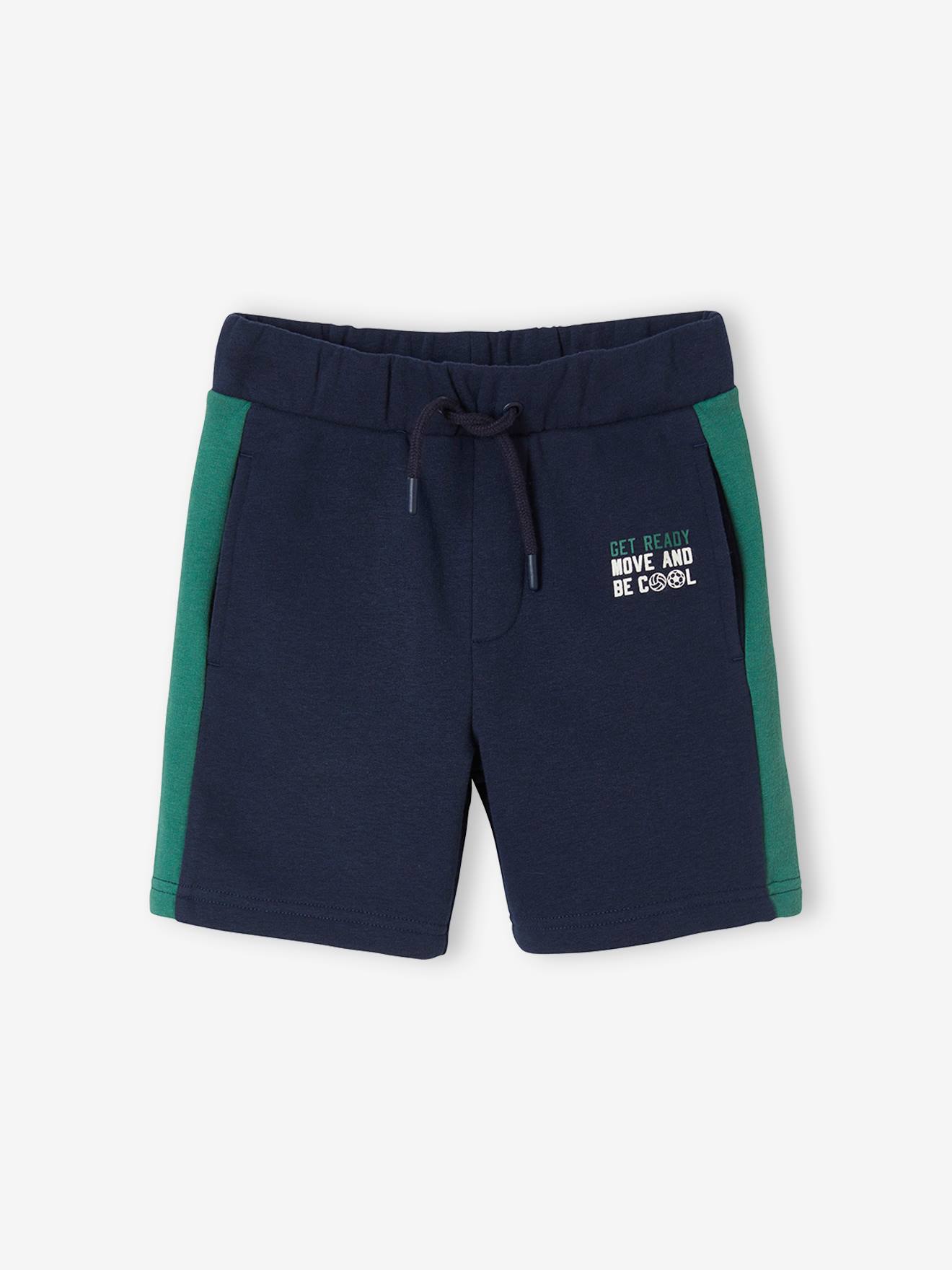 Bermuda sport garçon gris moyen chine