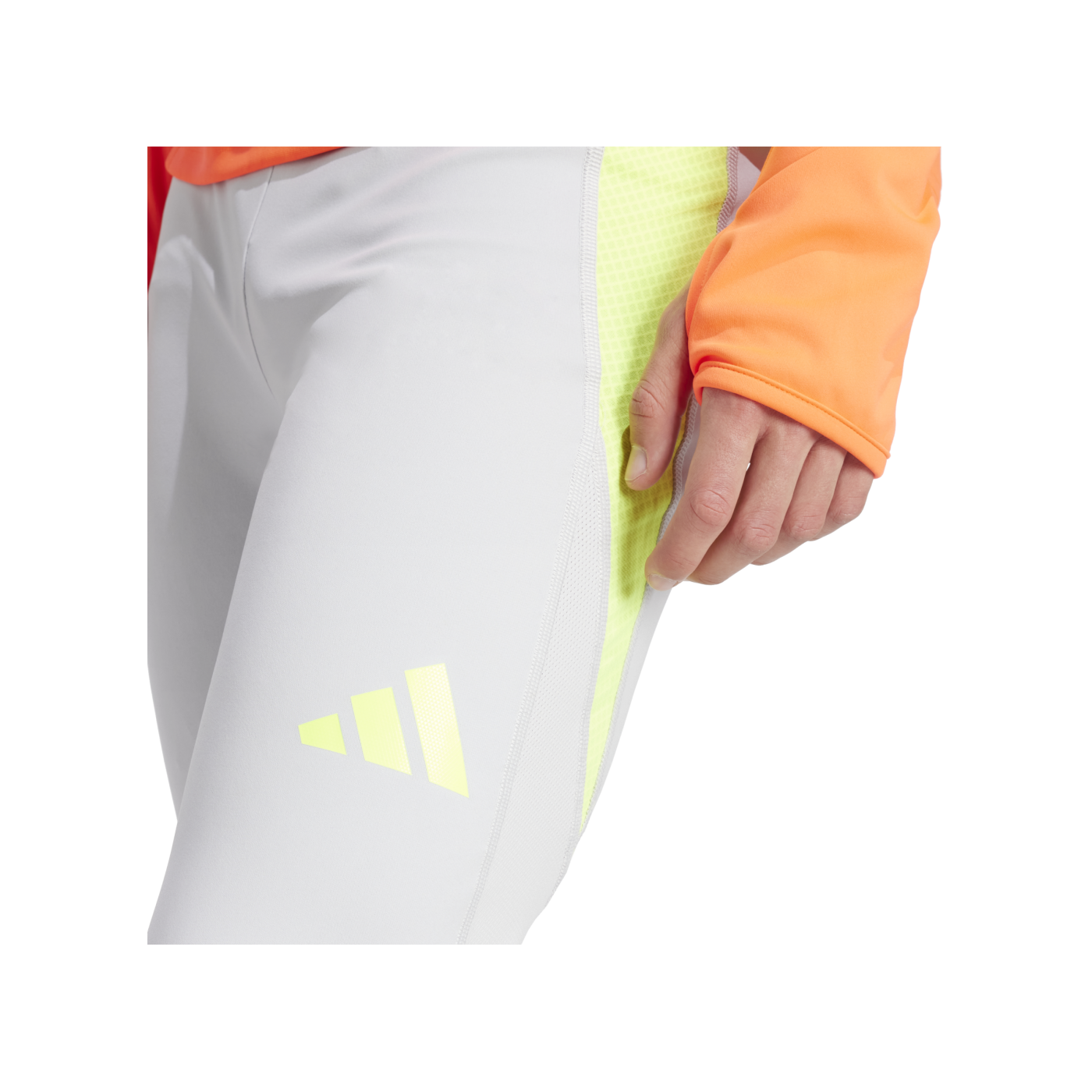 adidas Tiro 24 Pro Trainingshose Grau Gelb