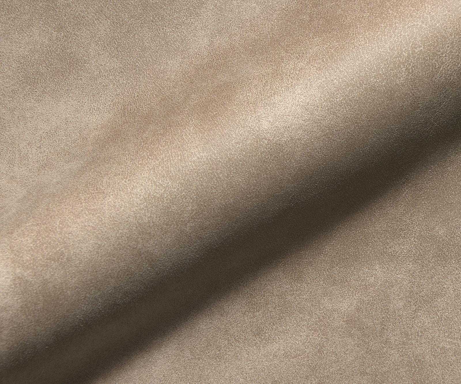 DELIFE Polsterstuhl Gaio-Flex, Freischwinger rund Edelstahl Beige Vintage