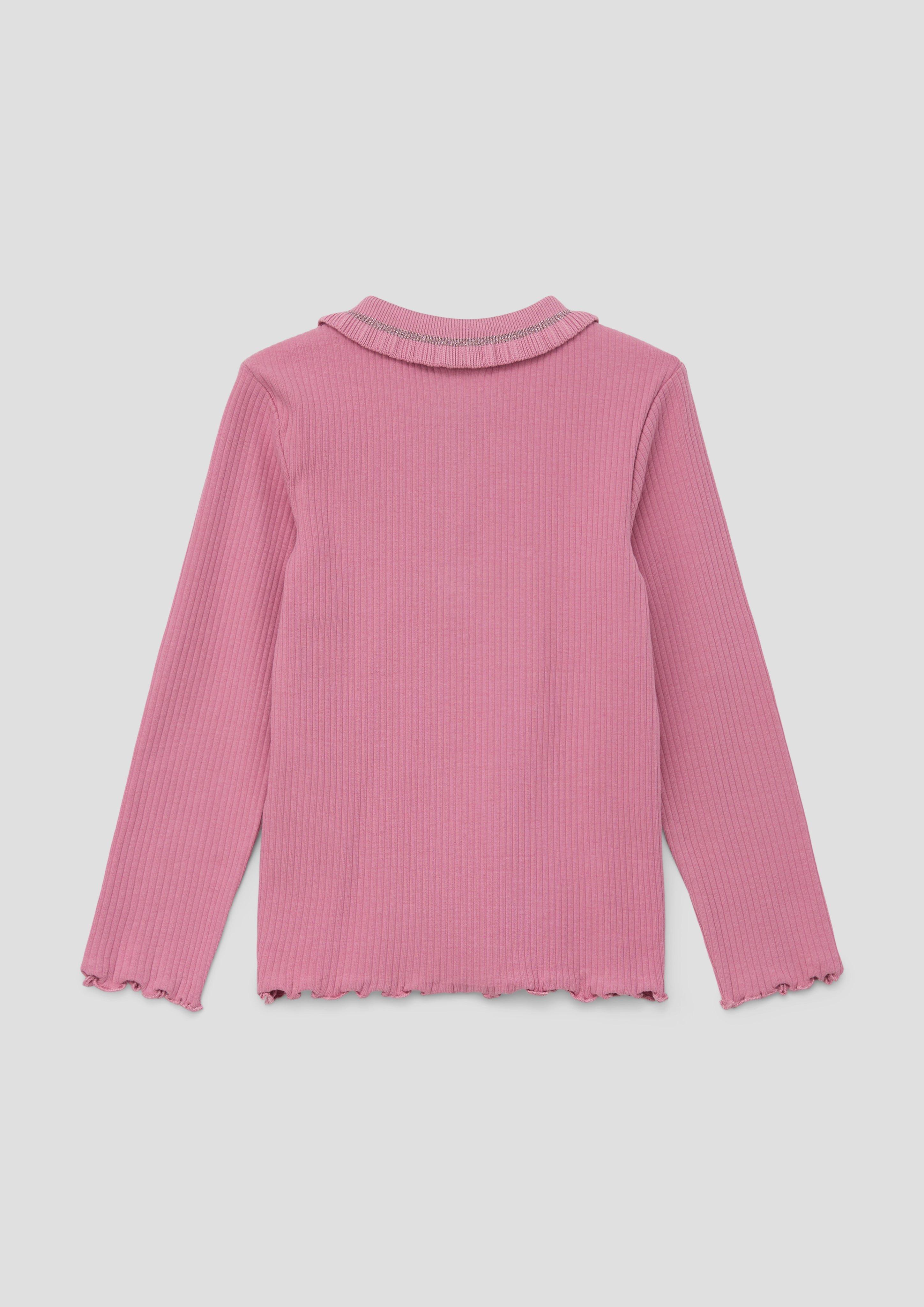 Longsleeve mit Polokragen  2138168-4350