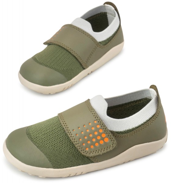 bobux i-walk ~ Dimension III ~ Burnt Olive & Fog