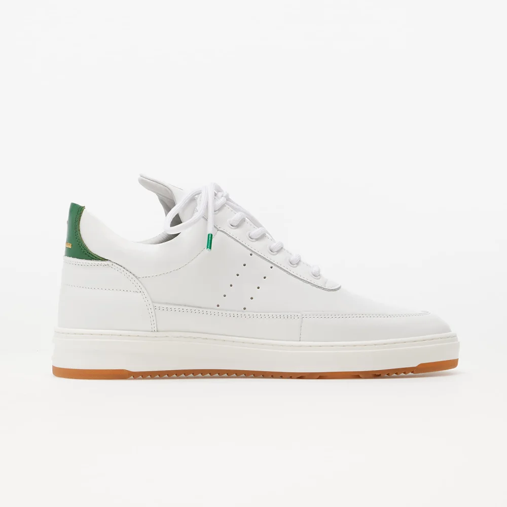Filling Pieces Low Top Bianco 101277919260 / grün