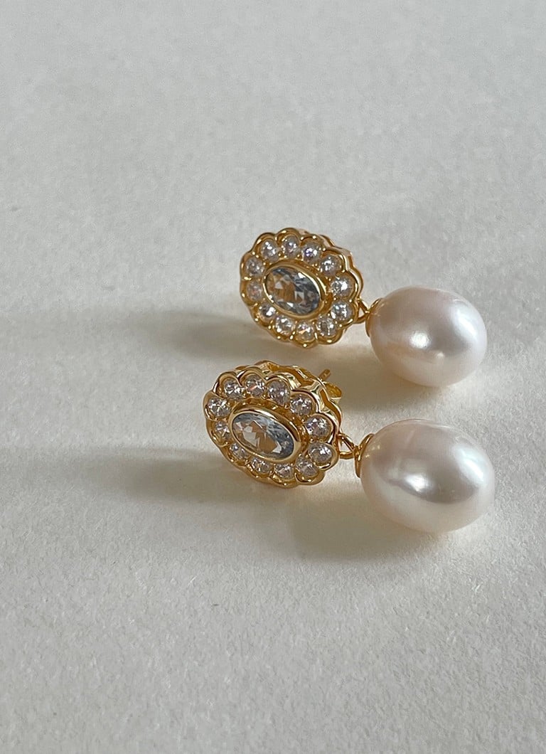24Kae Silver Stud Earrings 424109S