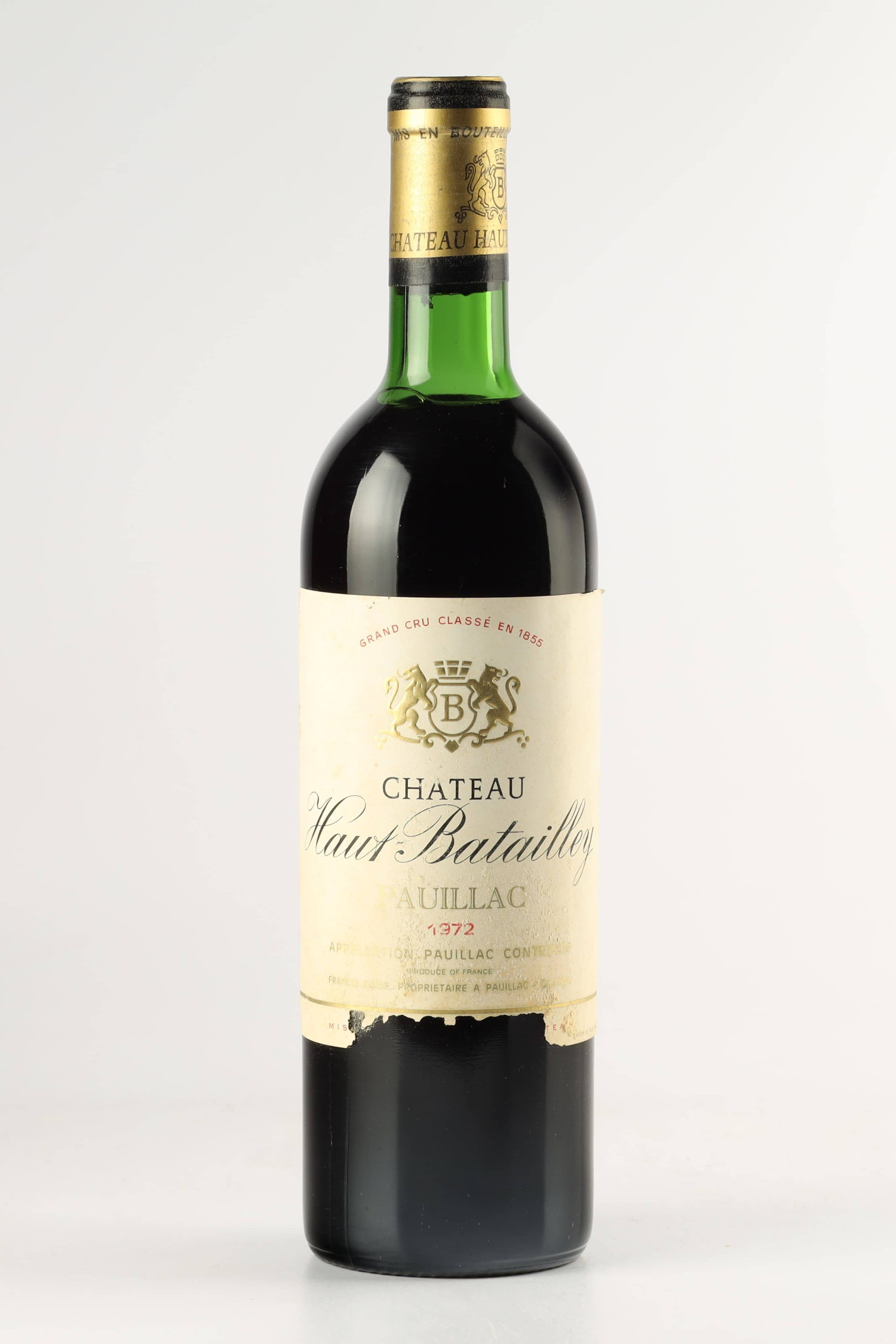 Château Haut Batailley 1972, Pauillac