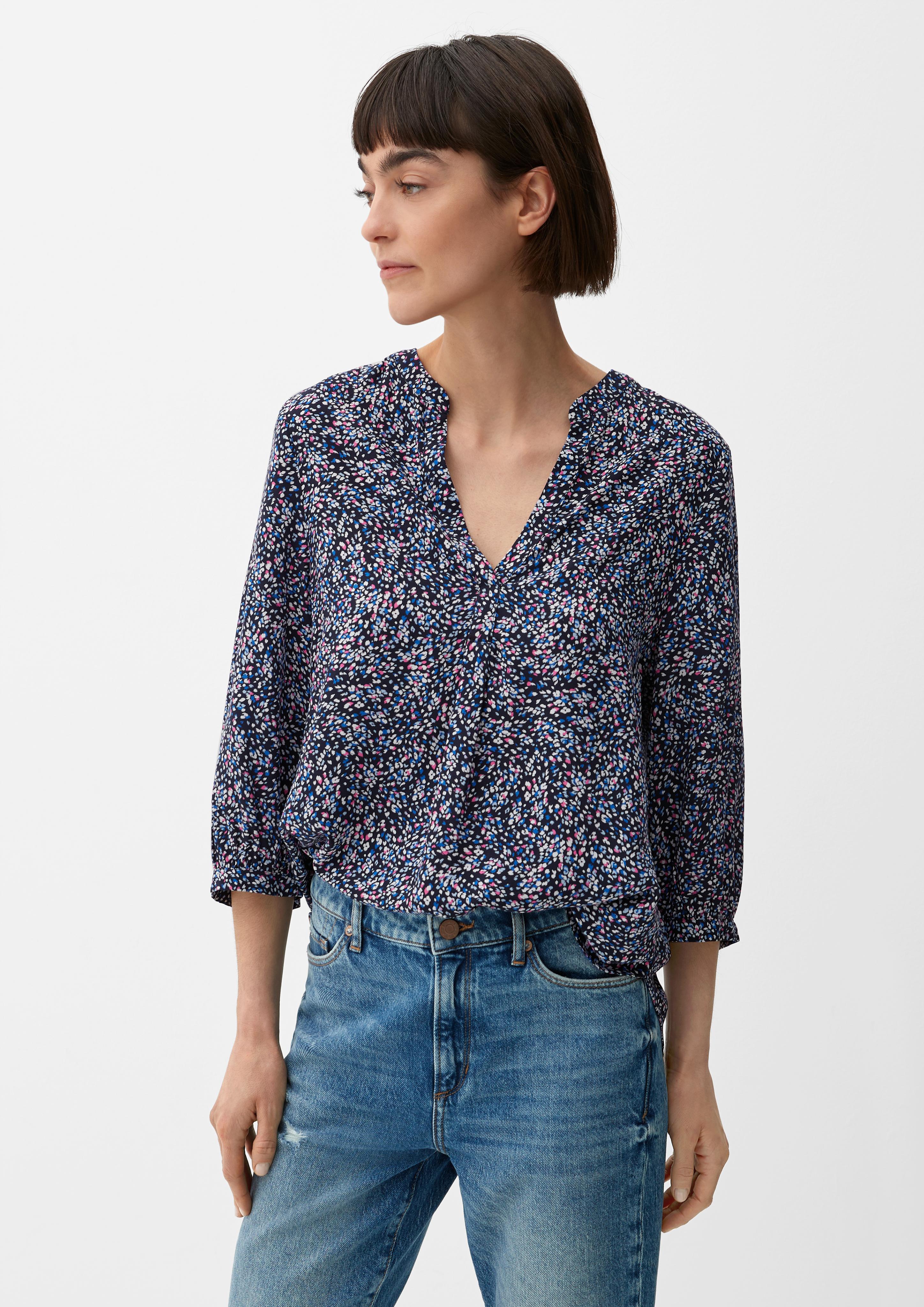 Viskosebluse mit Tunika-Ausschnitt  2132607-59B6