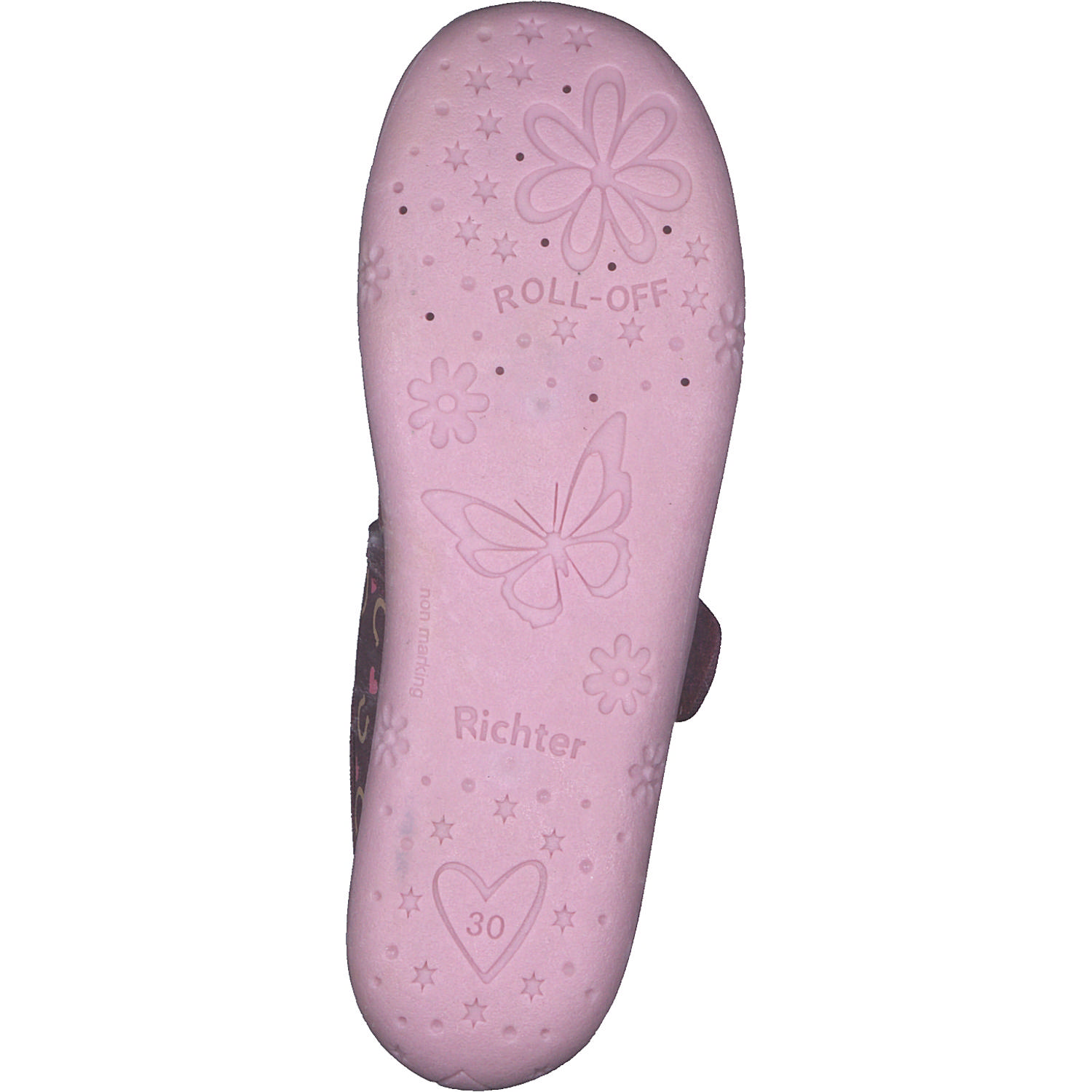 Richter 9150, Hausschuhe, Kinder, Violett (Pink)