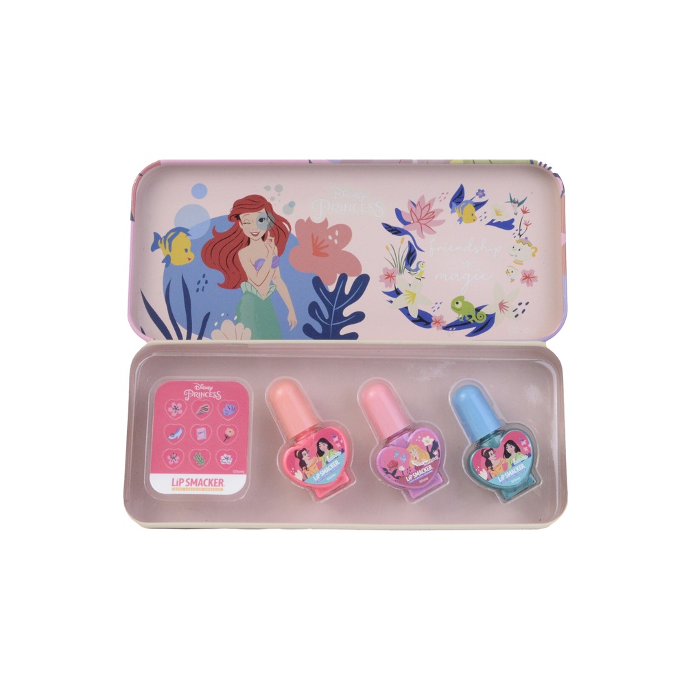 Disney Princess Nail Polish Tin Coffret de maquillage pour enfants