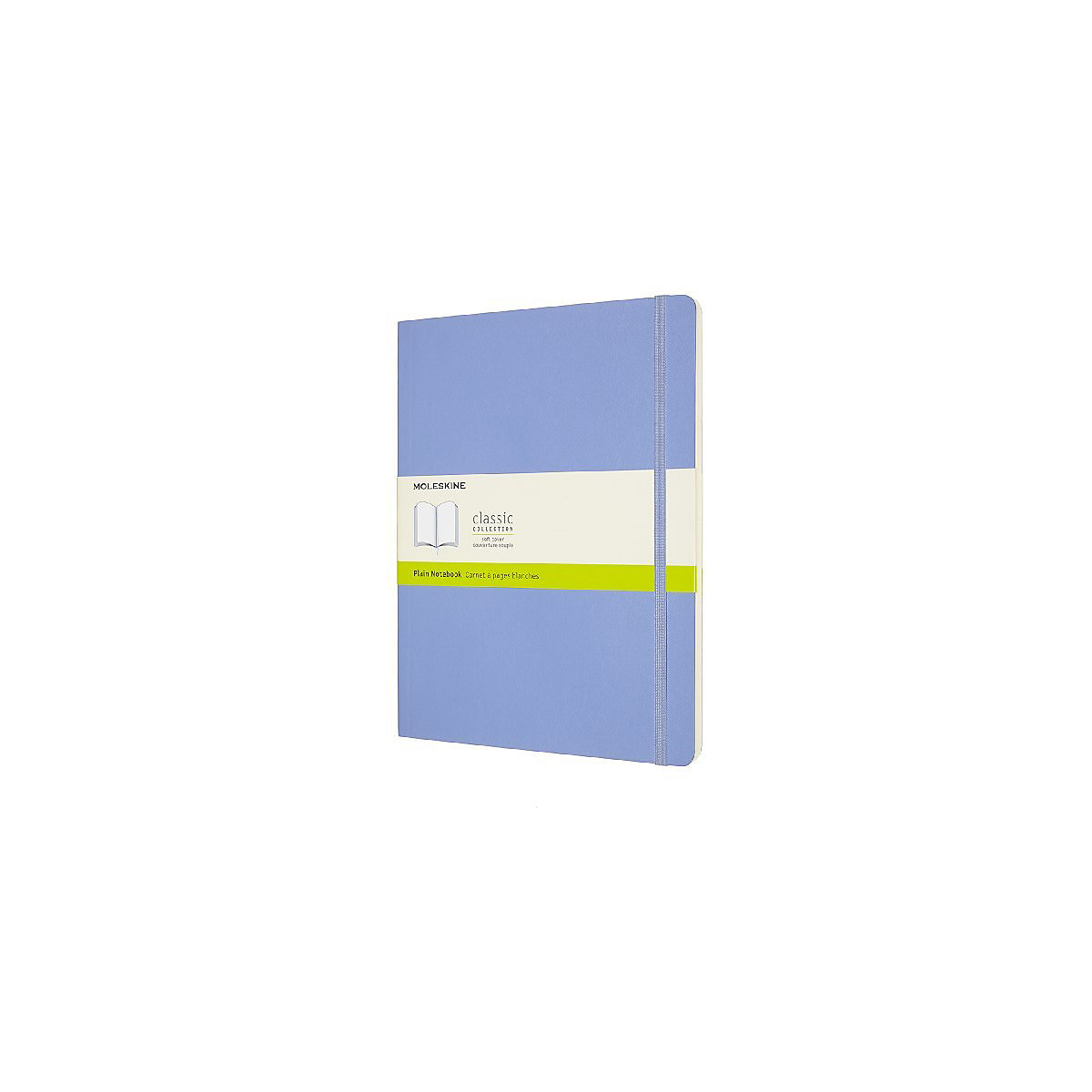Moleskine Notizbuch Extra Large Blanko, Hortensien Blau