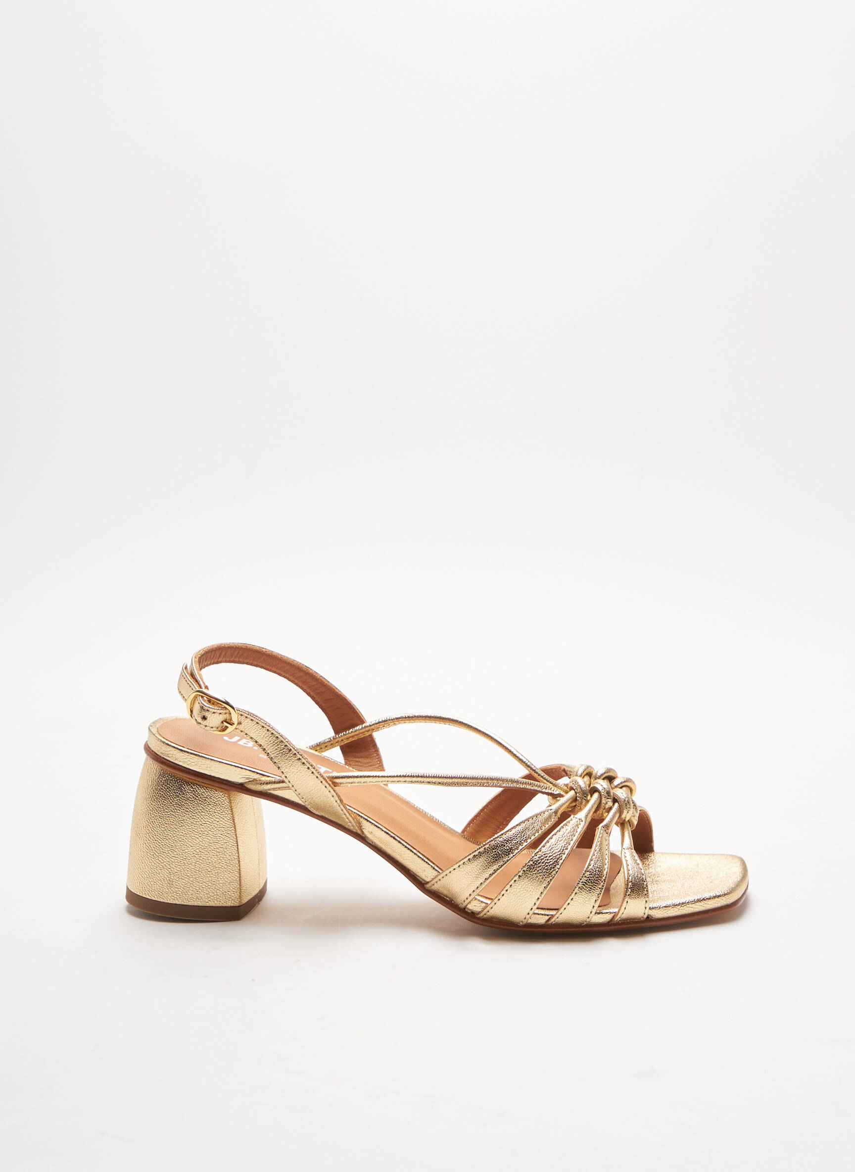 Jb Martin Sandales Nu Pieds Femme couleur jaune