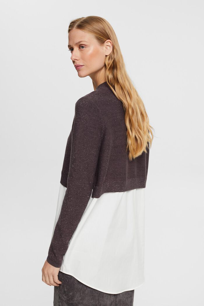 Pullover im Lagenlook, Baumwollmix