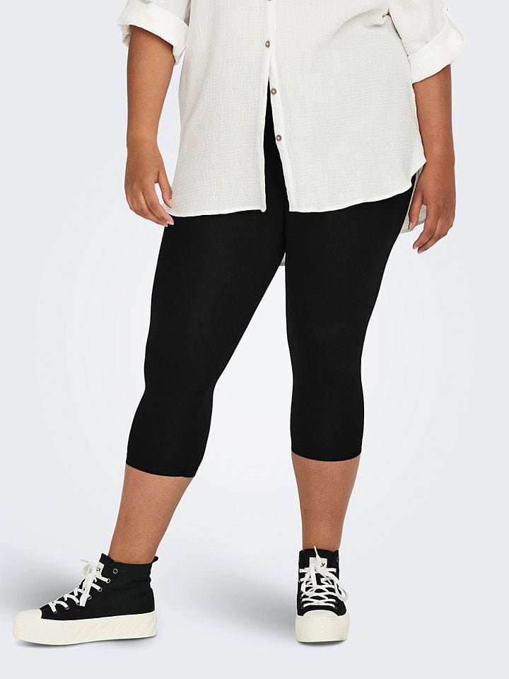 ONLY Carmakoma Leggings in Schwarz günstig kaufen