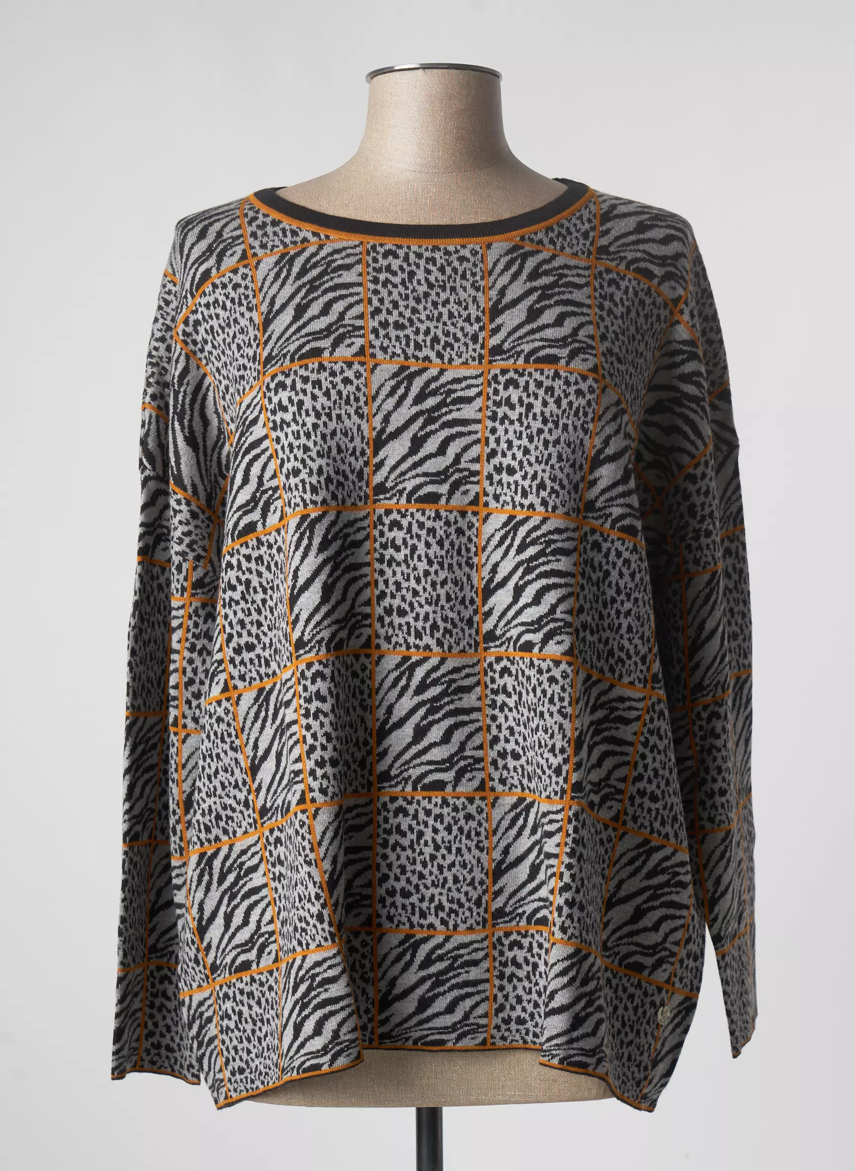 Hajo Pulls Femme couleur gris