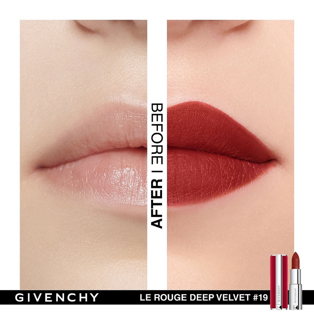 Givenchy Le Rouge Deep Velvet Rouge à lèvres fini mat poudré