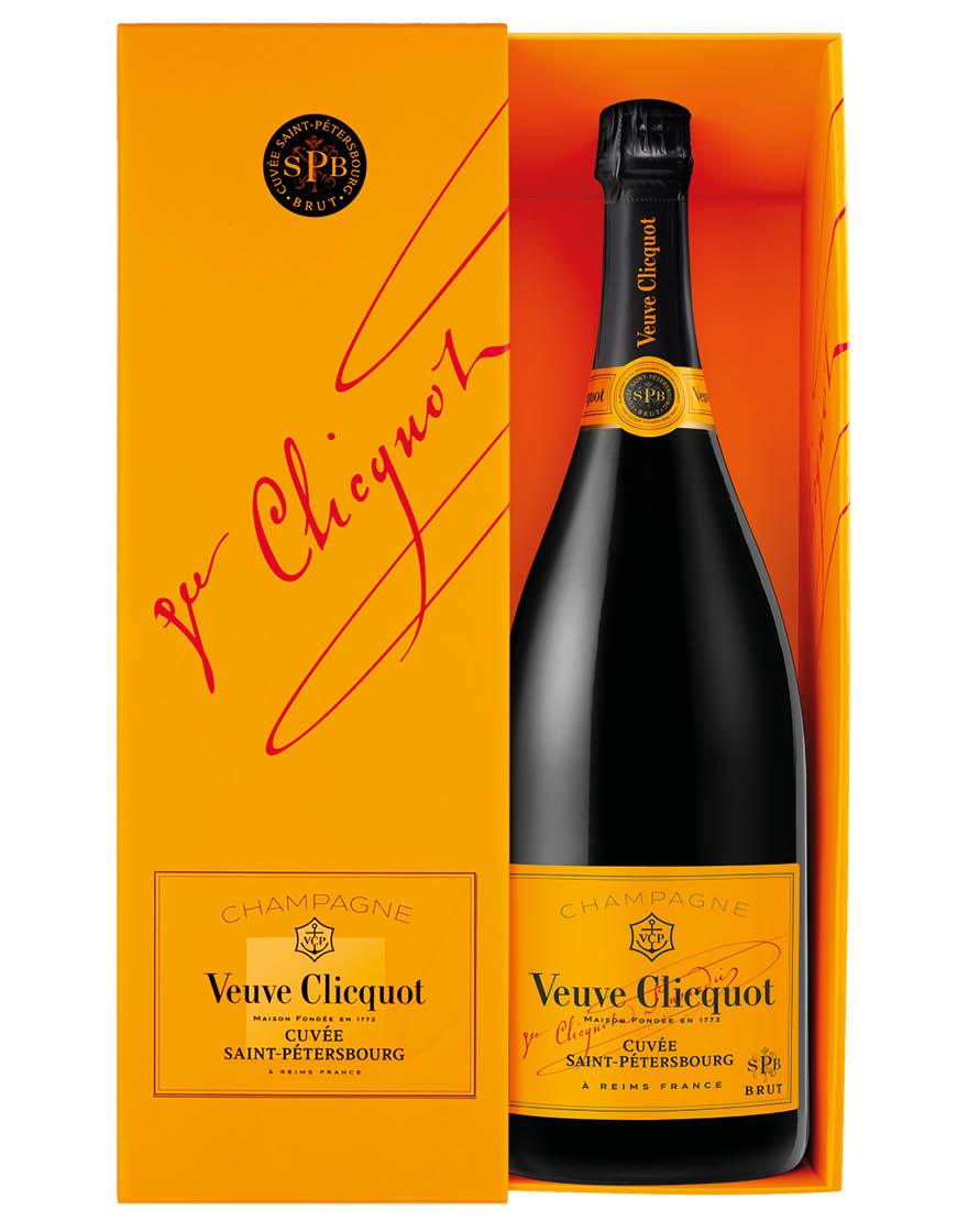 Champagne Brut AOC Cuvée Saint-Pétersbourg Veuve Clicquot Magnum 1,5 ℓ, En Étui