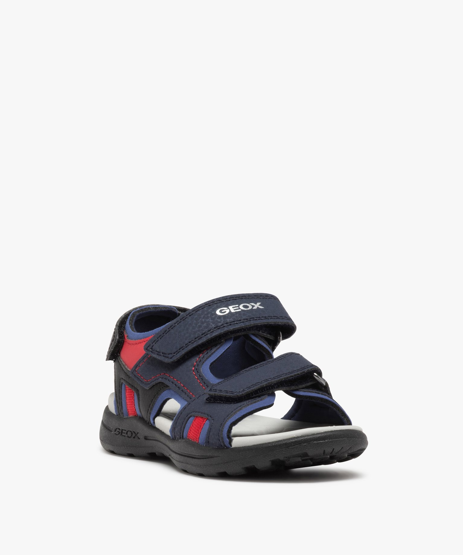 Sandales sport Garçon multicolores à brides scratch - Geox marine | GEMO