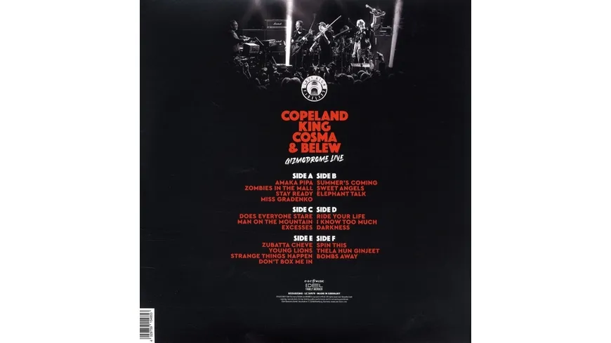 Gizmodrome Live (3LP/180g/Gatefold)