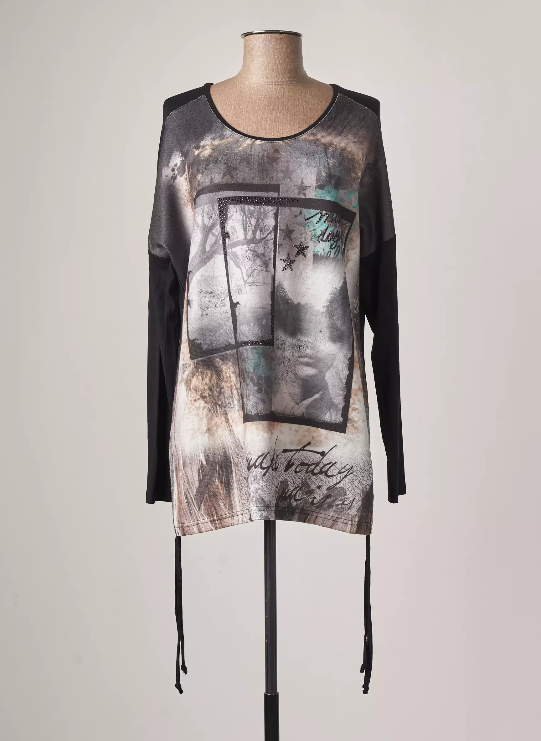 Hajo Pull Tuniques Femme couleur noir