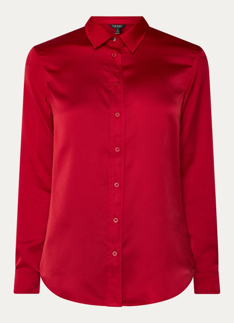 Ralph Lauren satin blouse