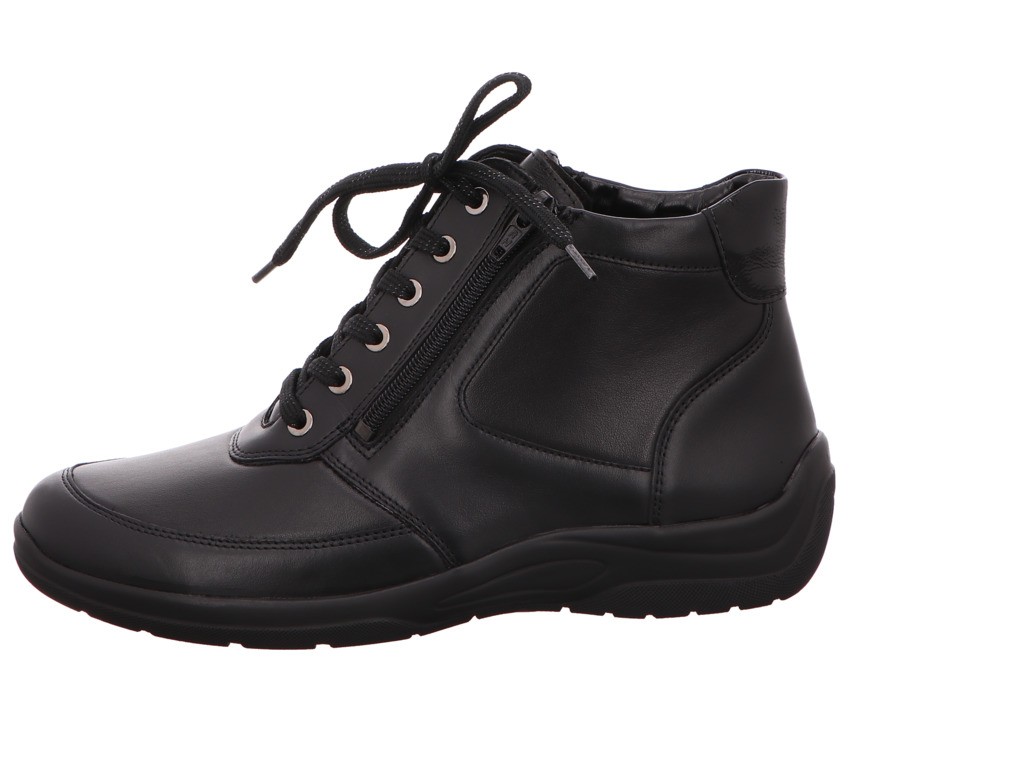 WALDLÄUFER Schnür-Stiefeletten schwarz Hesna schwarz Memphis
