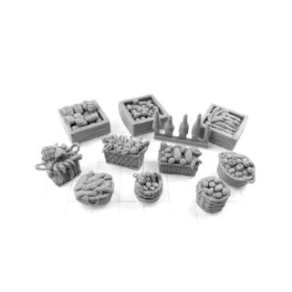 HQ Resin - Groceries / Food Supplies Basing Kit