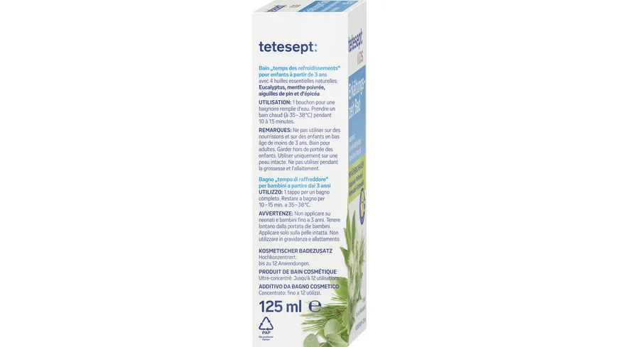 tetesept Kinderbad Erkältungszeit Bad 125ml 125 ml