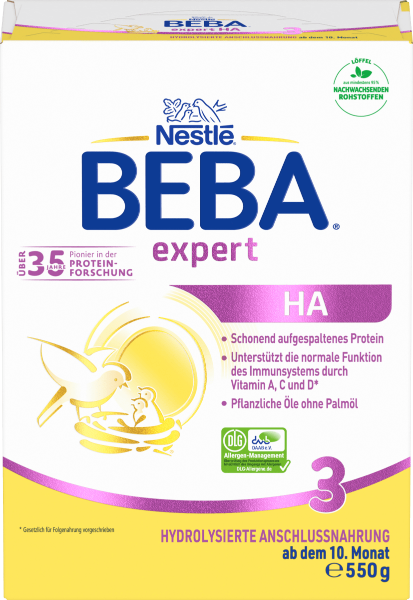 Folgemilch Expert HA3 ab dem 10. Monat, 550 g