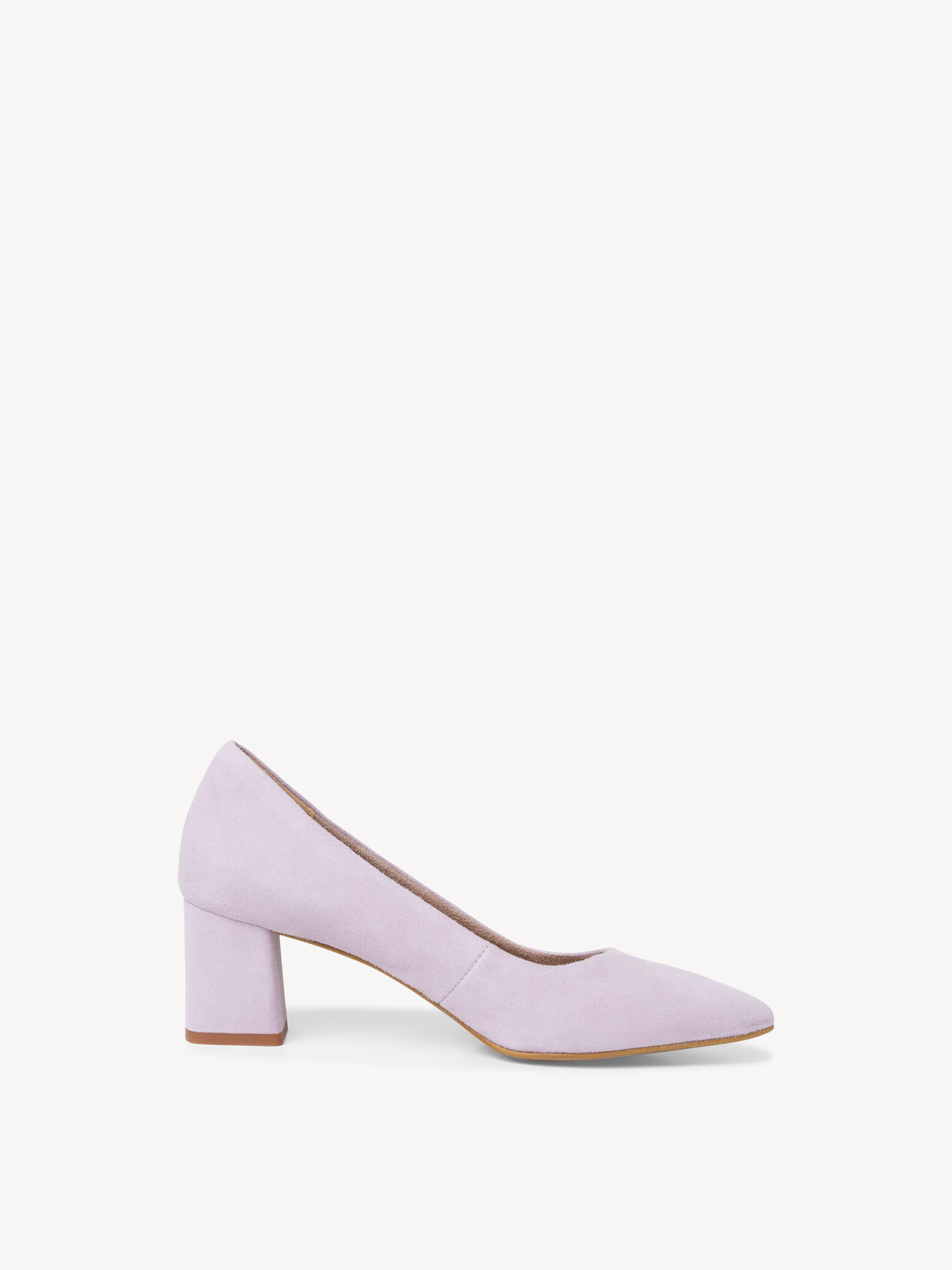 Escarpin en cuir - mauve