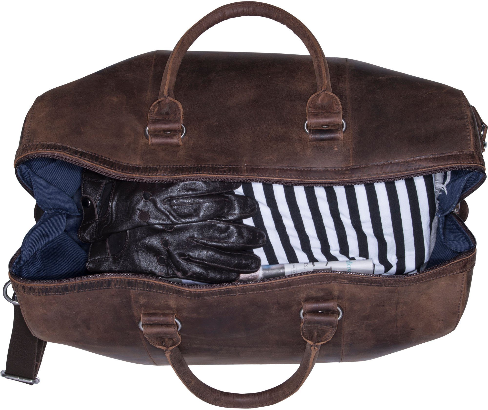 Leonhard Heyden Reisetasche Salisbury, braun
