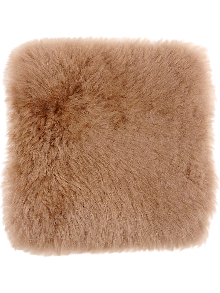 Kaiser Naturfellprodukte H&L Lammfell-Sitzauflage in Hellbraun günstig kaufen 35x35 cm