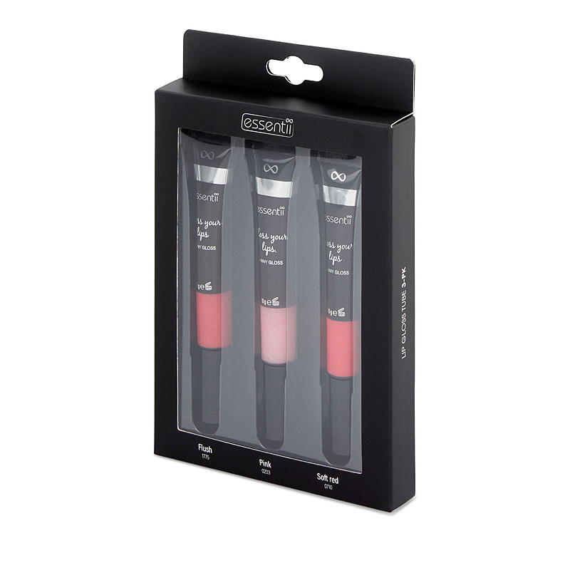 Essentii Lip gloss 3-pk tube