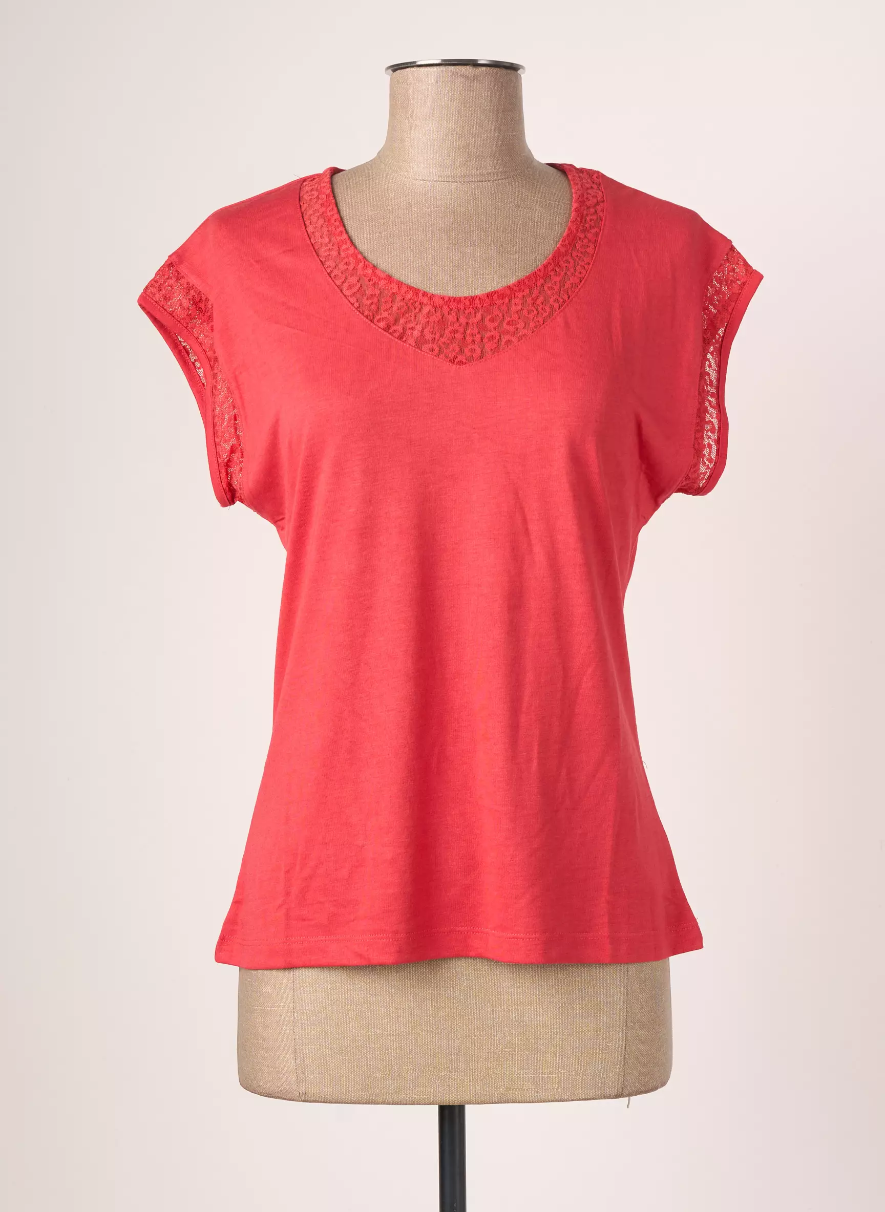 Thermolactyl By Damart Tops Femme couleur rouge